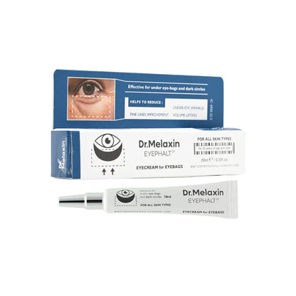 Dr.Melaxin Eyephalt Eye Cream for Eyebags – Targeted Treatment for Puffiness, Dark Circles, and Fine Lines – 10ml